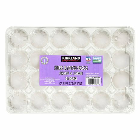 Kirkland Signature Usda Grade A Free Range Eggs