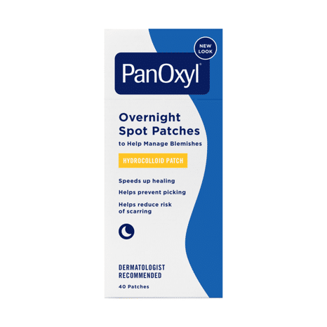 PanOxyl Overnight Spot Patches, Clear Latex Free Hydrocolloid Dots