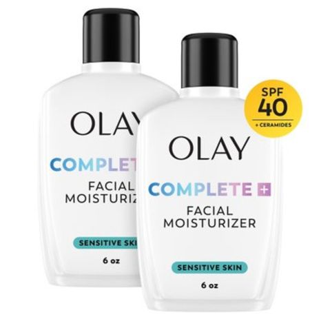 Olay Complete + Broad Spectrum Spf 40 Daily Facial Moisturizer With Sunscreen Fragrance-free