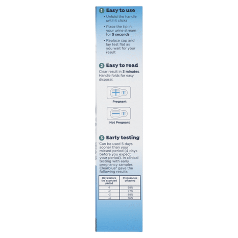 Clearblue Flip & Click Pregnancy Test