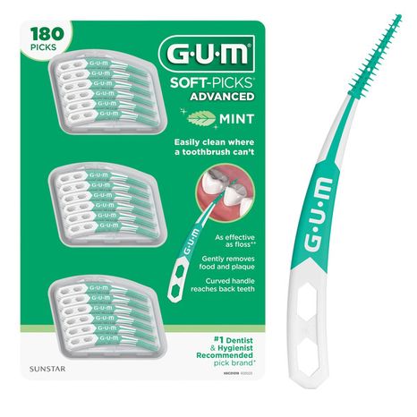 GUM Soft-Picks Advanced, Mint