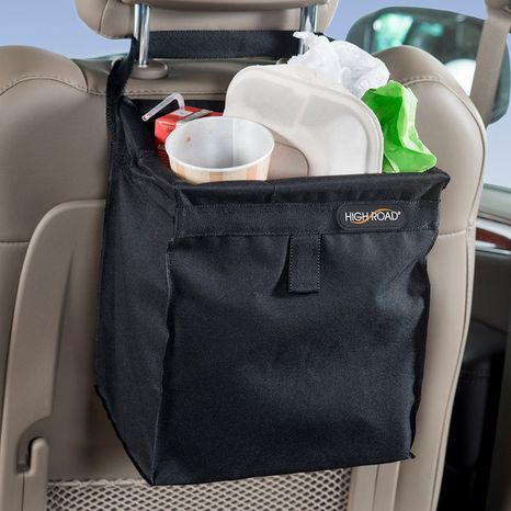 Auto Litterbag - Black - 9" x 7" x 14" H