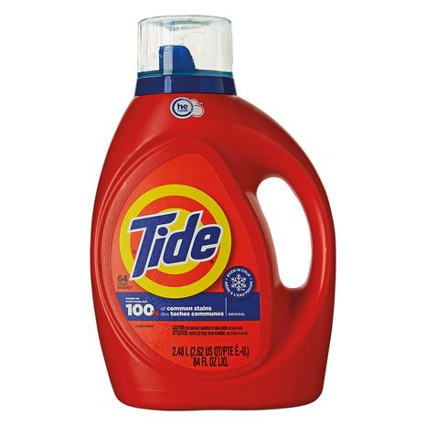 Tide Laundry Detergent Liquid, Original Scent, 64 Loads