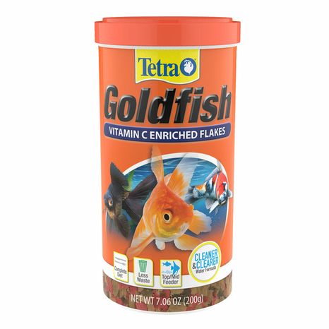 Tetra Goldfish Vitamin C Enriched Flakes
