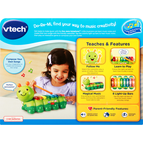 VTech Xylophone, Zoo Jamz, 1 1/2-4 Years