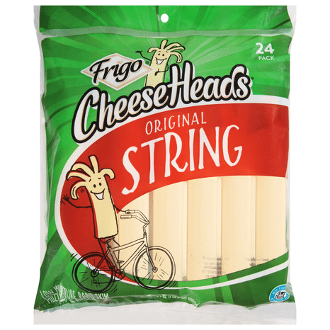 Frigo Cheese Heads Original Mozzarella String Cheese