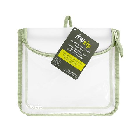 Rezip Co. Zippered Travel Bag - Sage