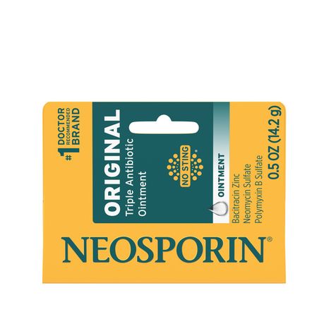 NEOSPORIN Original Triple Antibiotic Ointment, Bacitracin Zinc, .5 oz