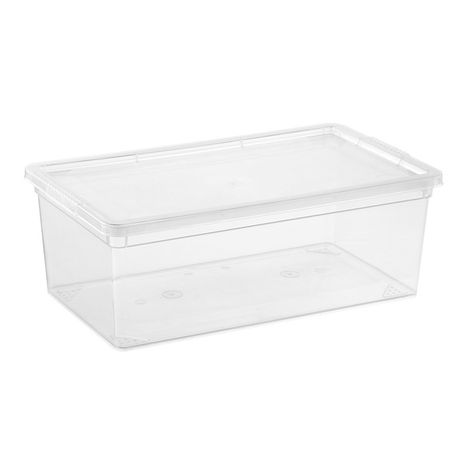 Small Our Tidy Box - Clear 7-1/2" x 13-1/4" x 4-3/4" H