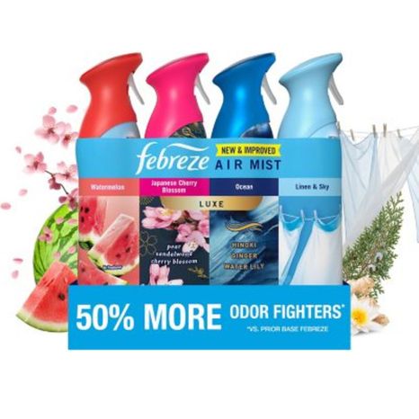 Febreze Mixed Scents Air Mist Air Freshener Spray