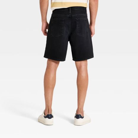 Goodfellow & Co Men's 8" Jean Shorts, Size 29 - Black Denim