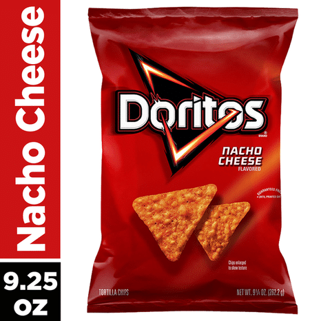 Doritos Flavored Tortilla Chips, Nacho Cheese
