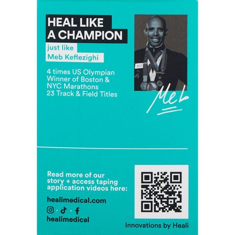 Heali Black Camo Cooling Therapeutic Tape