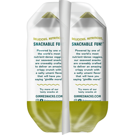 gimMe Roasted Extra Virgin Olive Oil Seaweed Snacks Value Pack