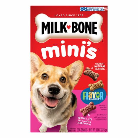 Milk-Bone Beef, Chicken & Bacon Flavor Snacks Dog Treat All Ages