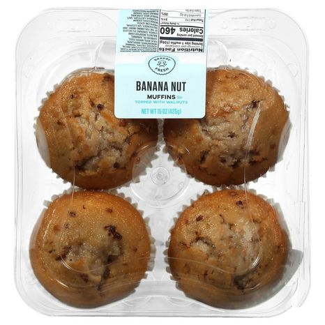 Bakery Fresh Banana Nut Muffins