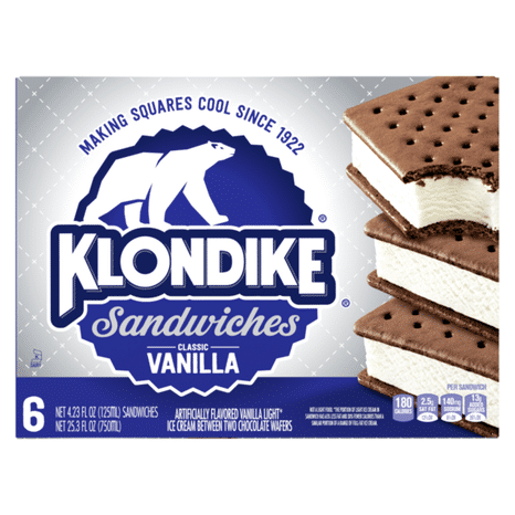 Klondike Ice Cream Sandwich Vanilla