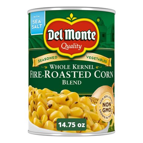 Del Monte Whole Kernel Fire-Roasted Corn Blend