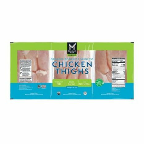 Member’s Mark Organic Boneless Skinless Chicken Thighs