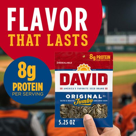 DAVID Sunflower Seeds, Original Flavor
