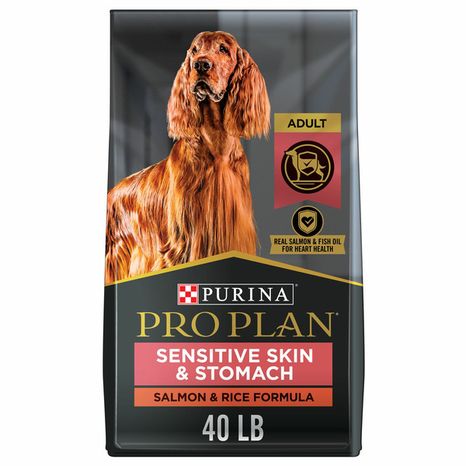 Purina Pro Plan Sensitive Skin & Stomach Adult Salmon & Rice Formula Dry Dog Food