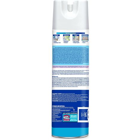 Lysol Disinfectant, Sanitizing and Antibacterial Spray, Crisp Linen
