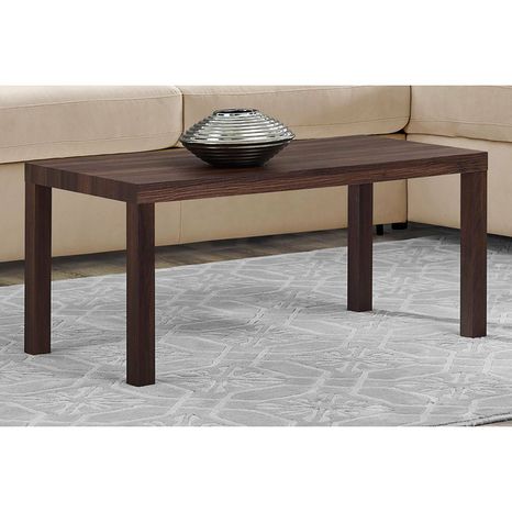Mainstays Parsons Coffee Table - Walnut