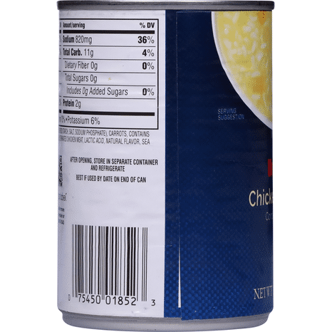 Hy-Vee Condensed Soup, Chicken & Rice