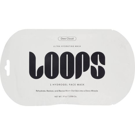 LOOPS Face Mask, Ultra Hydration, Dew Cloud