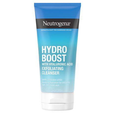 Neutrogena Hydro Boost Gentle Exfoliating Face Scrub, Cleanser & Face Wash for Women, 5 oz