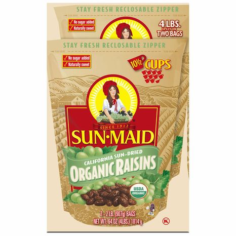 Sun-Maid California Sun-Dried Organic Raisins