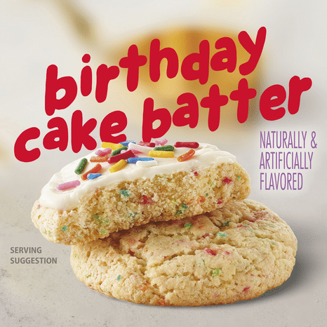 Betty Crocker Soft Baked Birthday Cake Batter Flavored Cookie Mix