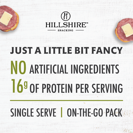 Hillshire Farm Snacking Protein Small Plates, Genoa Salami Deli Lunch Meat and White Cheddar Cheese, 2.76 oz