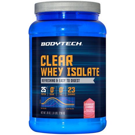 BodyTech Clear Whey Isolate Strawberry Lemonade