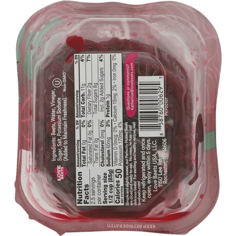 Love Beets Beets, Perfectly Pickled, Sliced