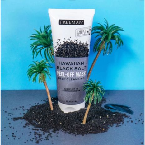Freeman Beauty Peel-Off Mask, Hawaiian Black Salt, Deep Cleansing