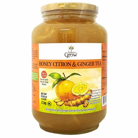 Balance Grow Honey Citron & Ginger Tea