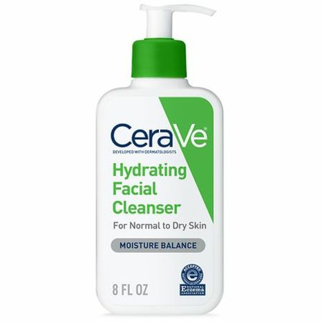 CeraVe Facial Cleanser, Hydrating
