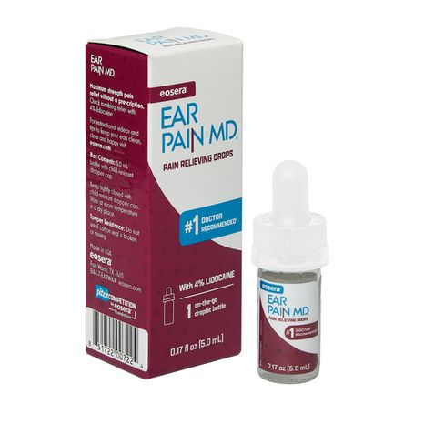 eosera EAR PAIN MD, Pain Relieving Drops with Lidocaine