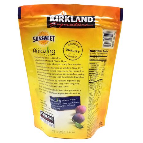 Kirkland Signature Dried Plums Pitted Prunes