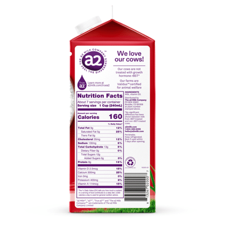 a2 Milk Whole Milk