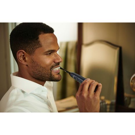 Philips Sonicare Sonicare Prestige 9900 Rechargeable Electric Toothbrush with SenseIQ, Midnight HX9990/12