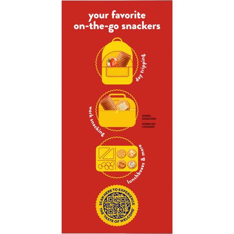 Ritz Fresh Stacks Original Crackers, Travel Snacks, Multi Snack Packs 12 oz