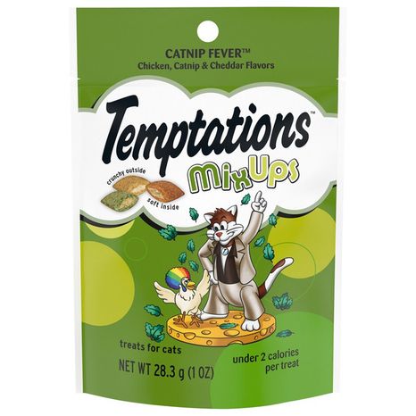 TEMPTATIONS Catnip Fever Treats for Cats