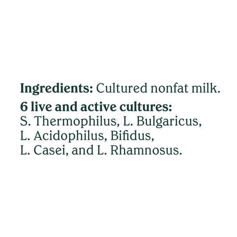 Chobani Nonfat Greek Plain Yogurt