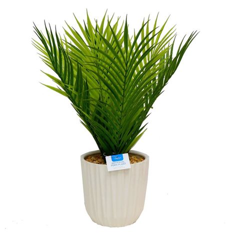 Artificial Plant in Ceramic Pot, Large