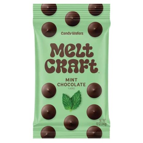 Melt Craft Mint Chocolate Candy Wafers