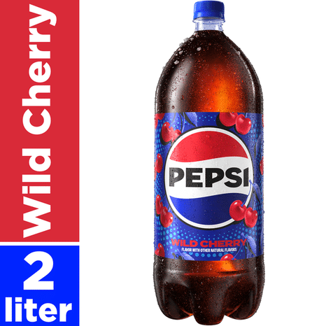 Pepsi Wild Cherry Cola Soda Pop