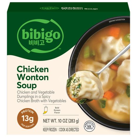 Bibigo Frozen Chicken Wonton Soup