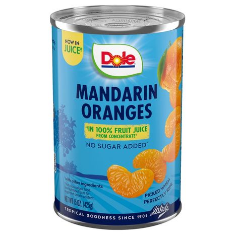 Dole No Sugar Added Mandarin Oranges